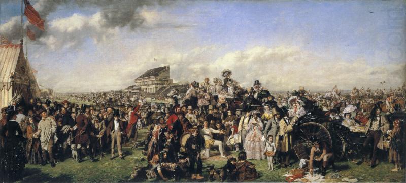 William Powell Frith The Derby Day china oil painting image